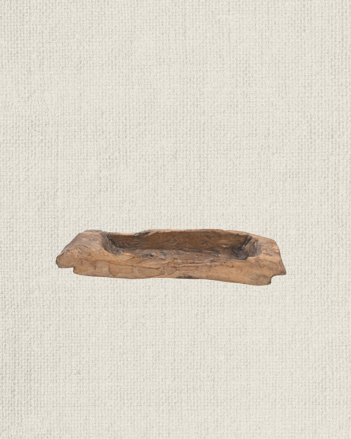 Primitive Teak Wood Tray