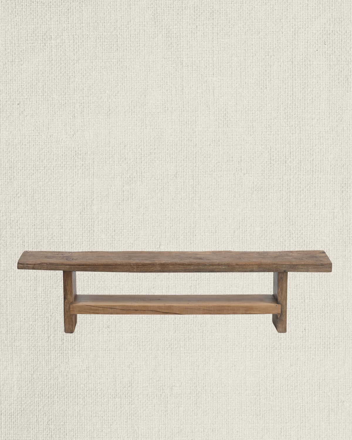 Teak Double Slab Bench 68"