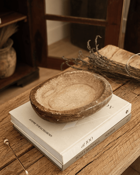Marble Trinket Dish 11.5"