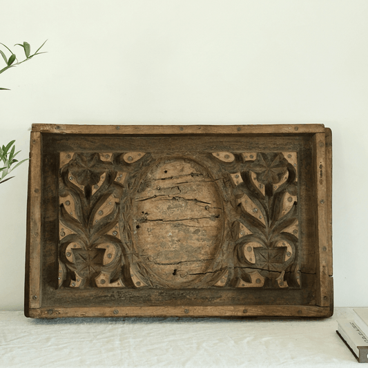 Antique Teak Concrete Mold