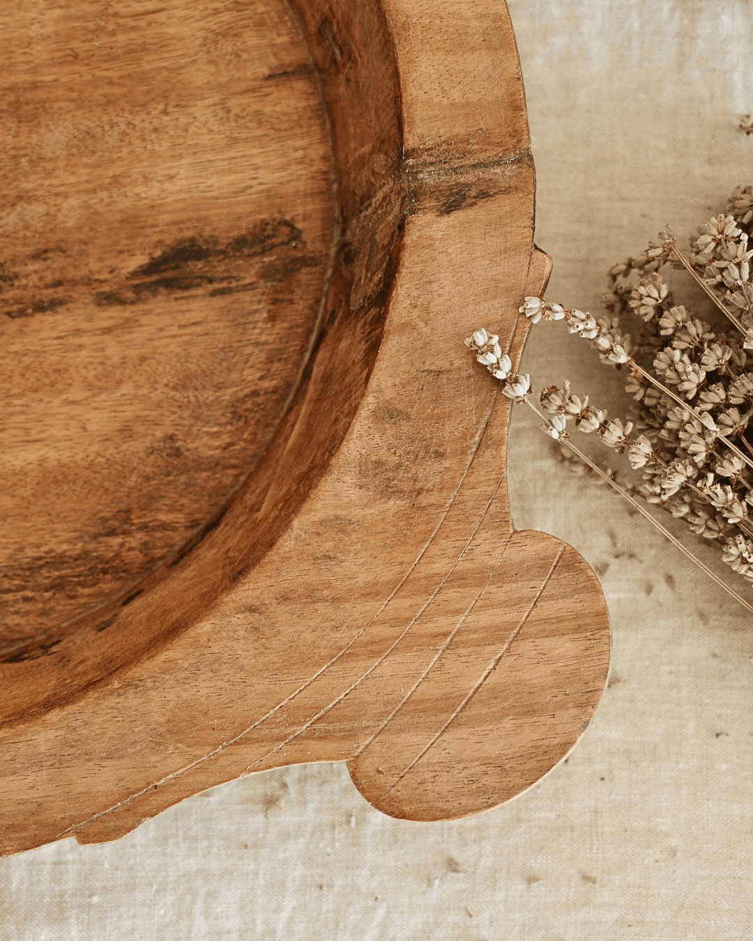 Wood Dough Bowl no 13