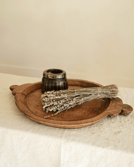 Wood Dough Bowl no 19