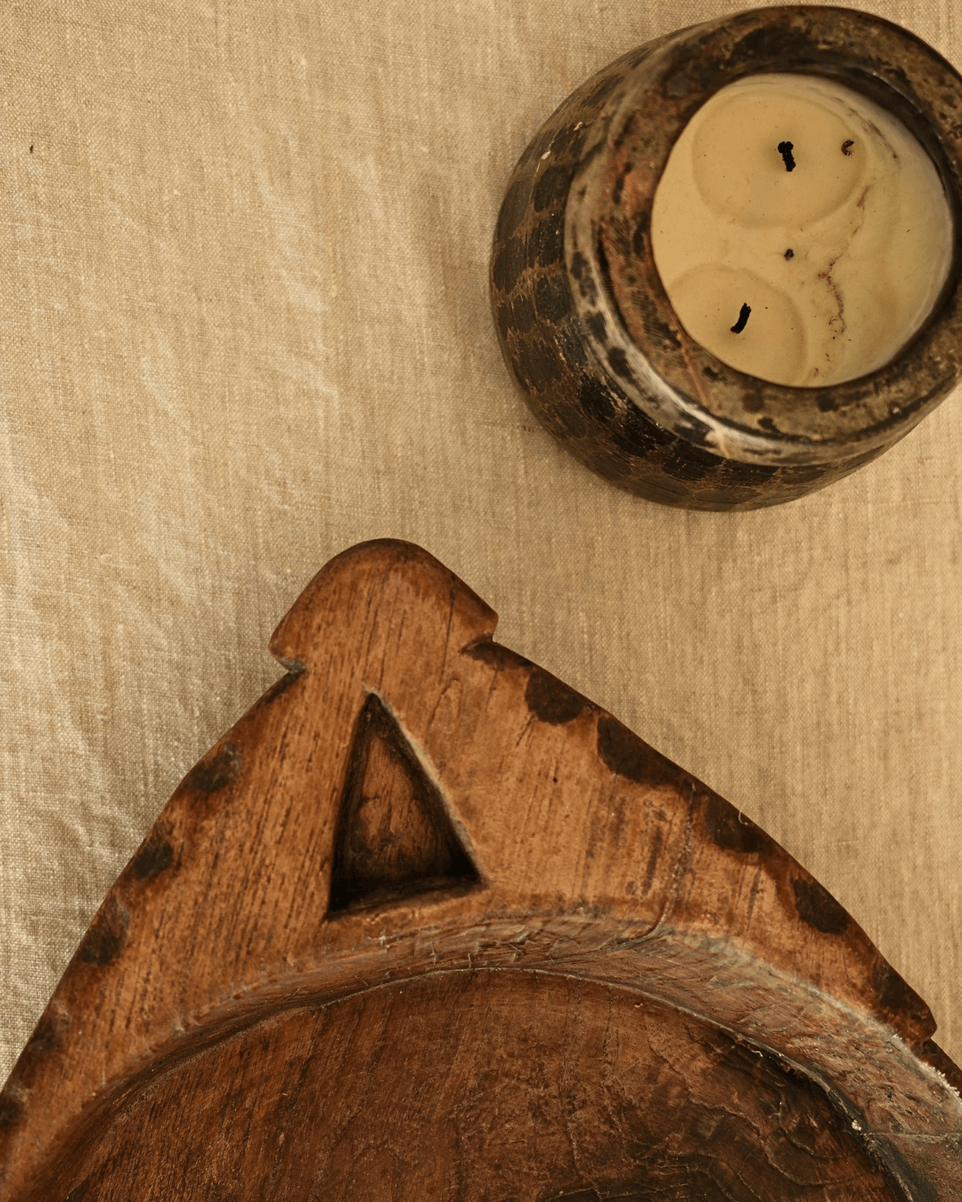 Wood Dough Bowl no 15
