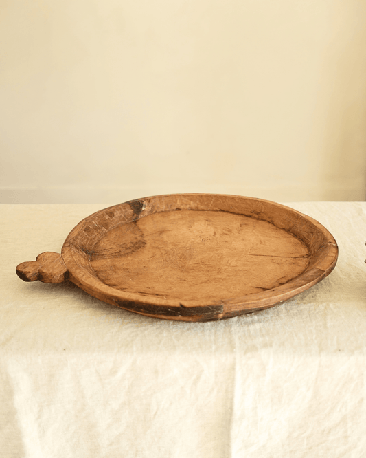 Wood Dough Bowl no 12
