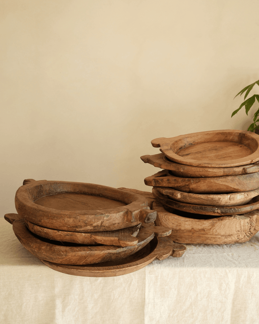 Wood Dough Bowl no 16