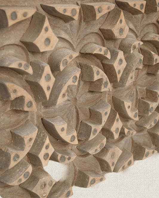 Vintage Wood Concrete Mold