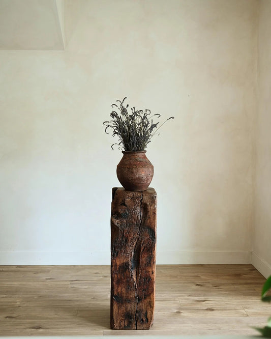 Side Table Pedestal 37"