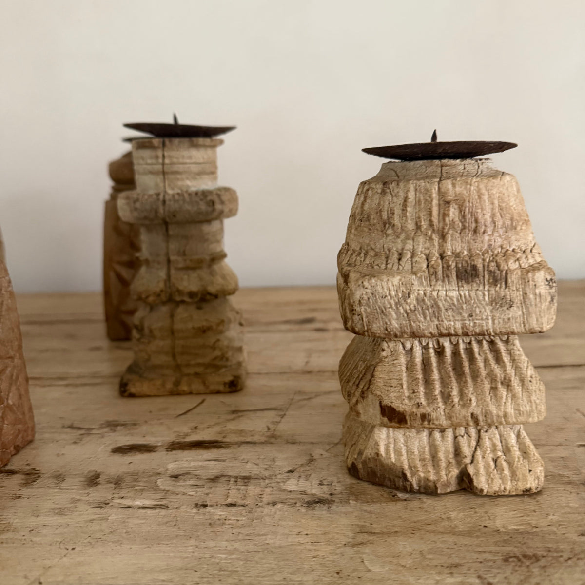 Vintage Candle Stands