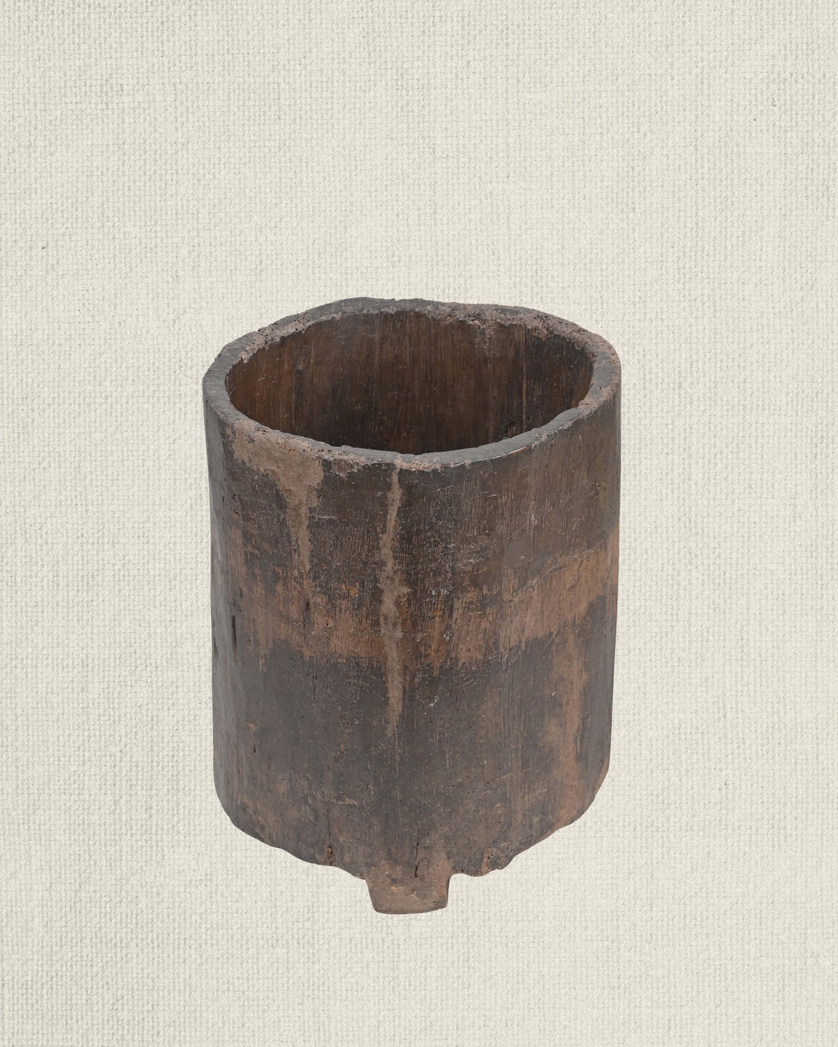 Antique Naga Wood Planter 18"