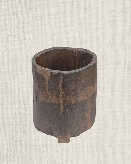 Antique Naga Wood Planter 18"