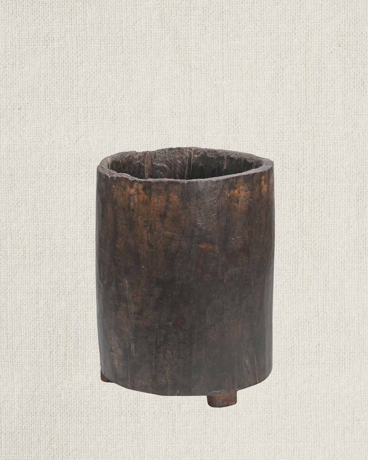 Antique Naga Wood Planter