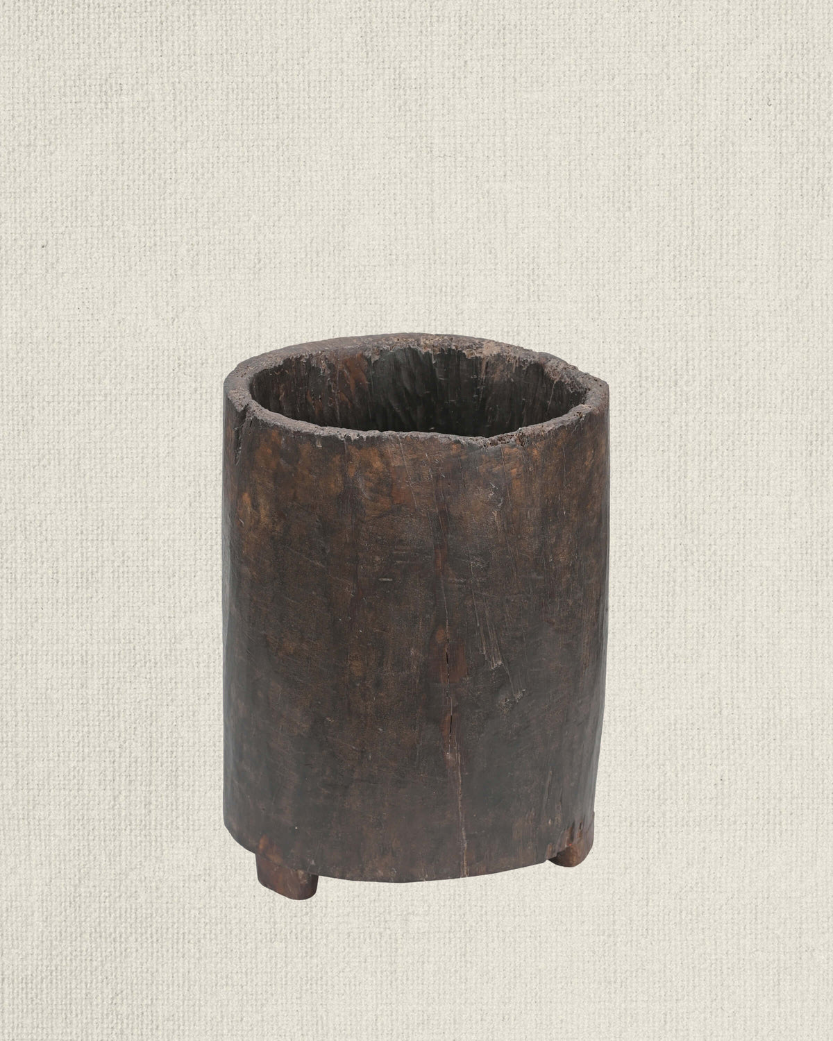 Antique Naga Wood Planter
