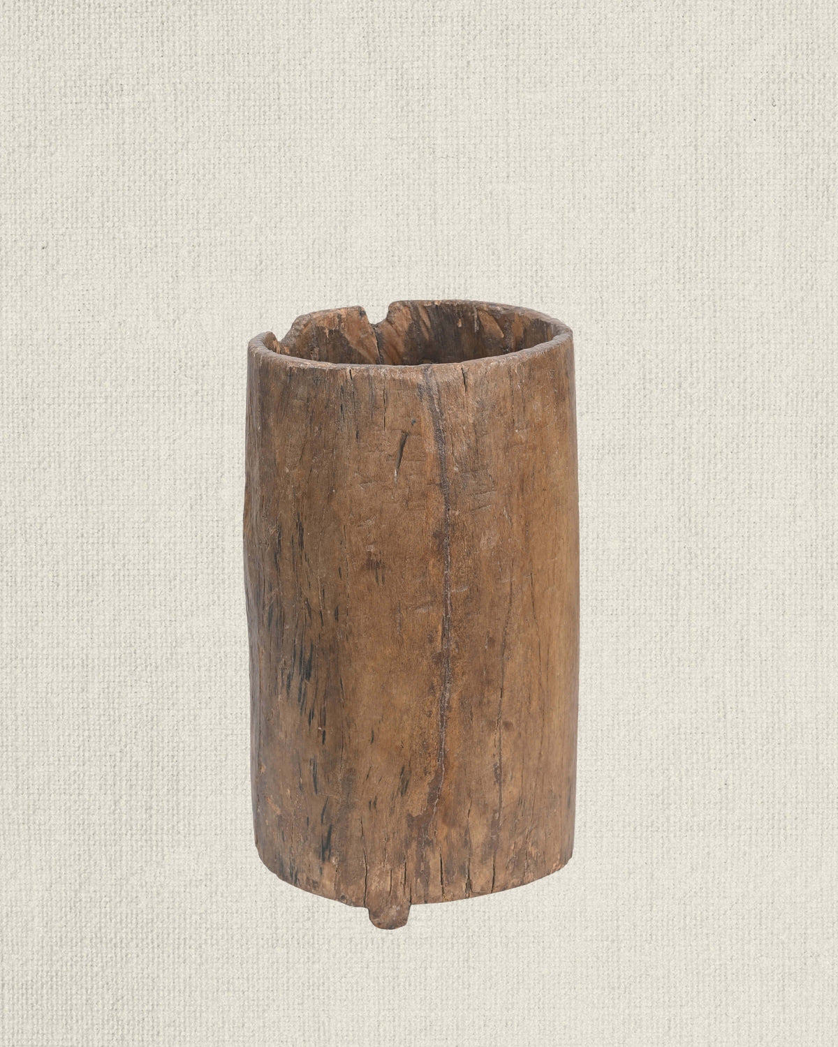 Antique Naga Wood Planter 19"