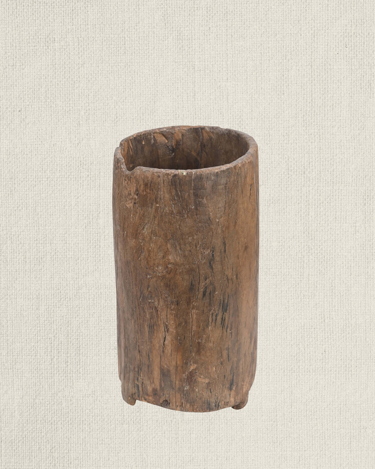 Antique Naga Wood Planter 19"