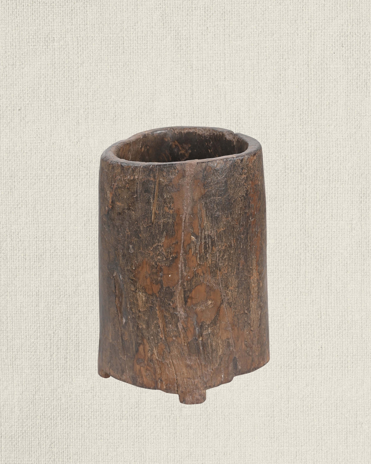 Antique Naga Wood Planter 17"