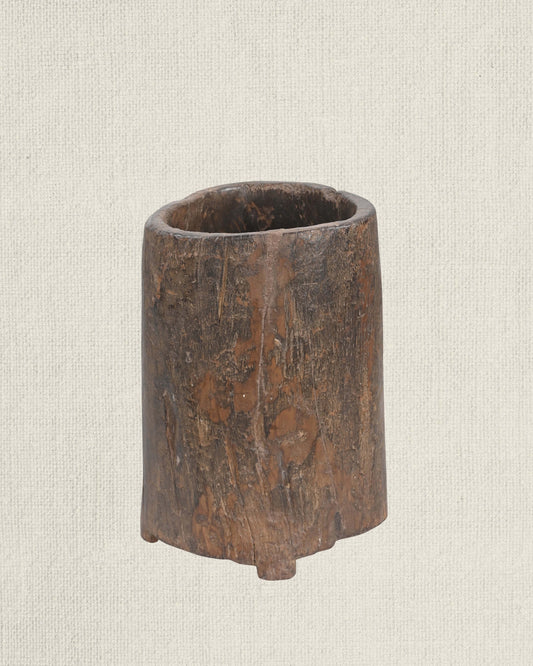 Antique Naga Wood Planter 17"