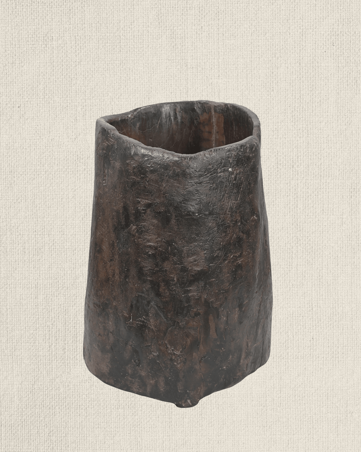 Antique Naga Wood Planter 24"