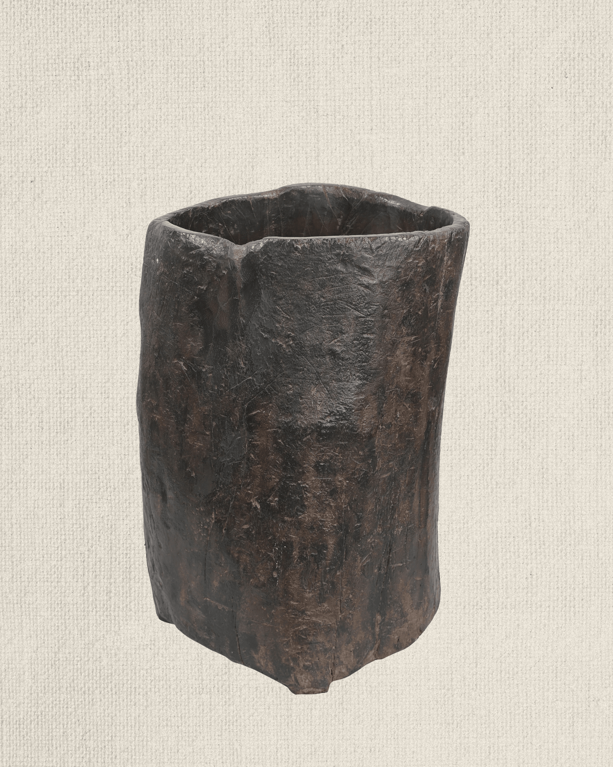 Antique Naga Wood Planter 24"