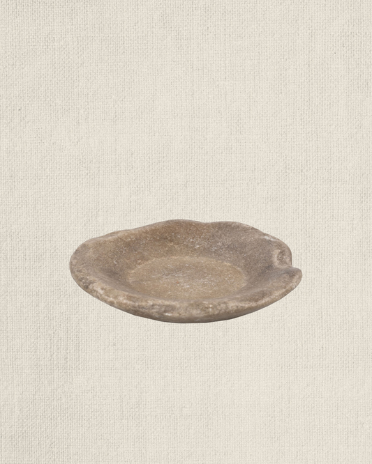 Hand Chiseled Marble Bowl