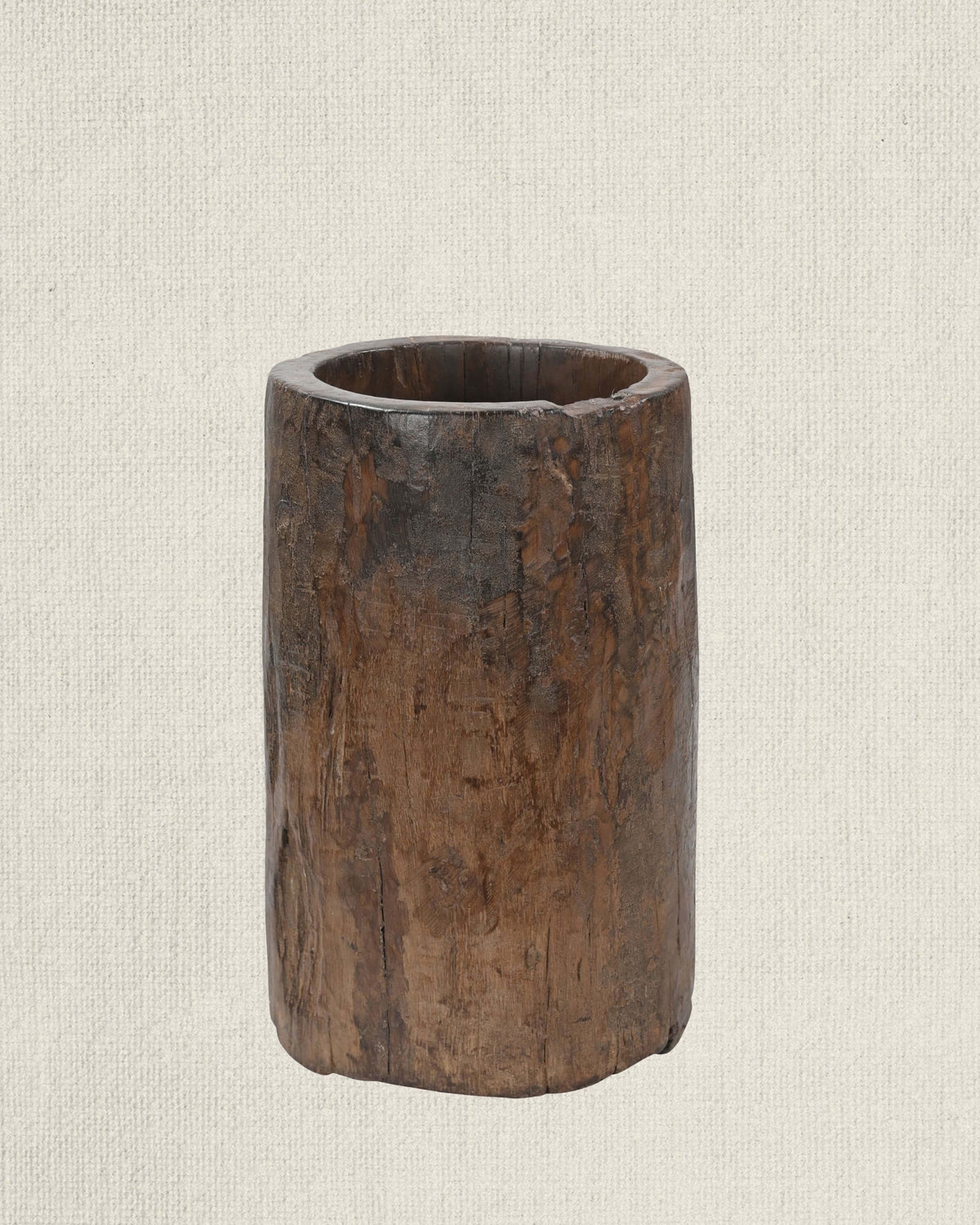 Antique Naga Wood Planter 19.5"