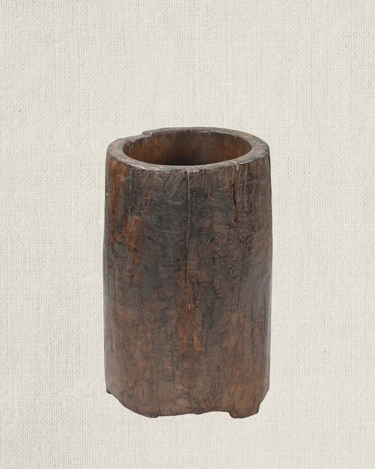 Antique Naga Wood Planter 19.5"