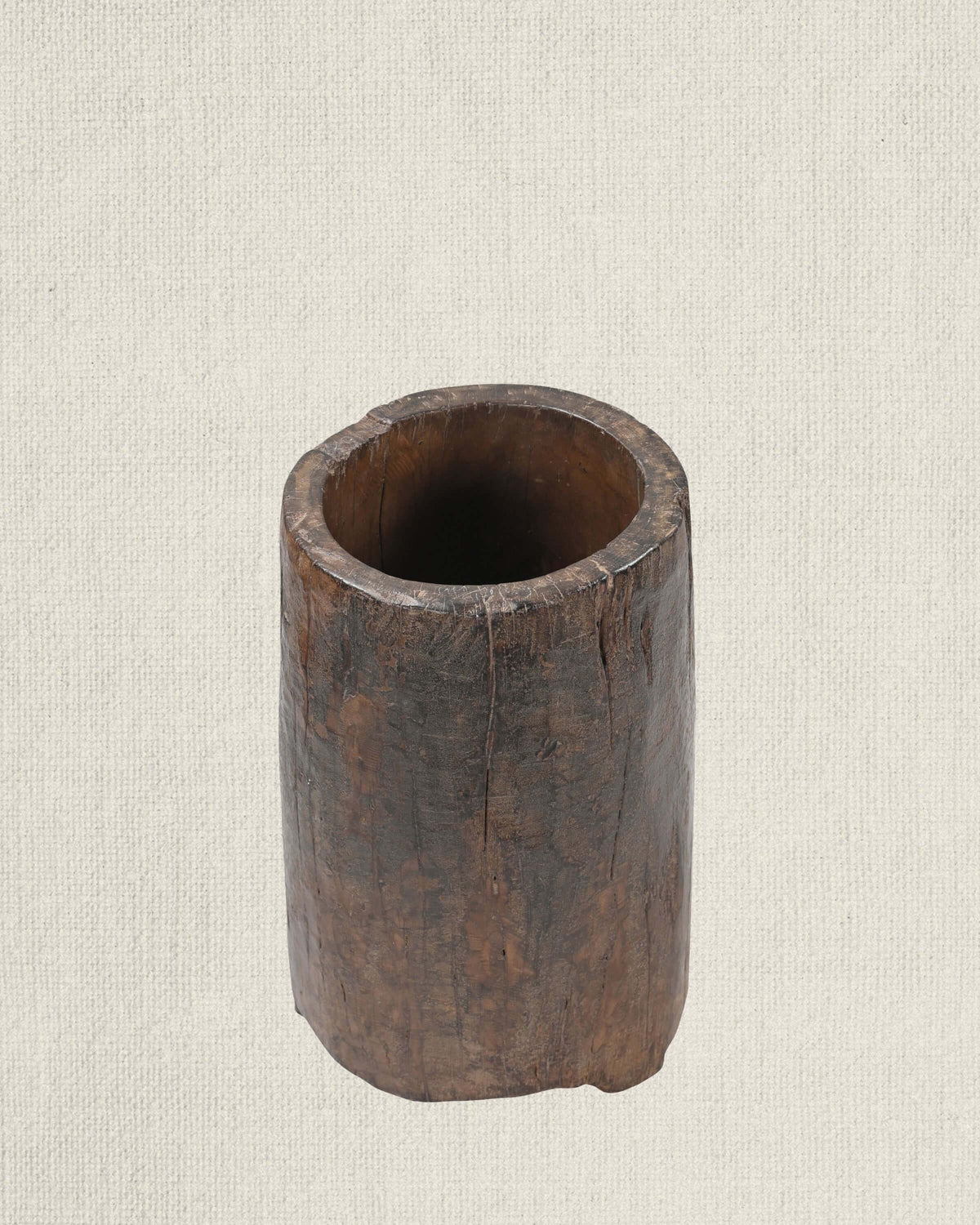 Antique Naga Wood Planter 19.5"