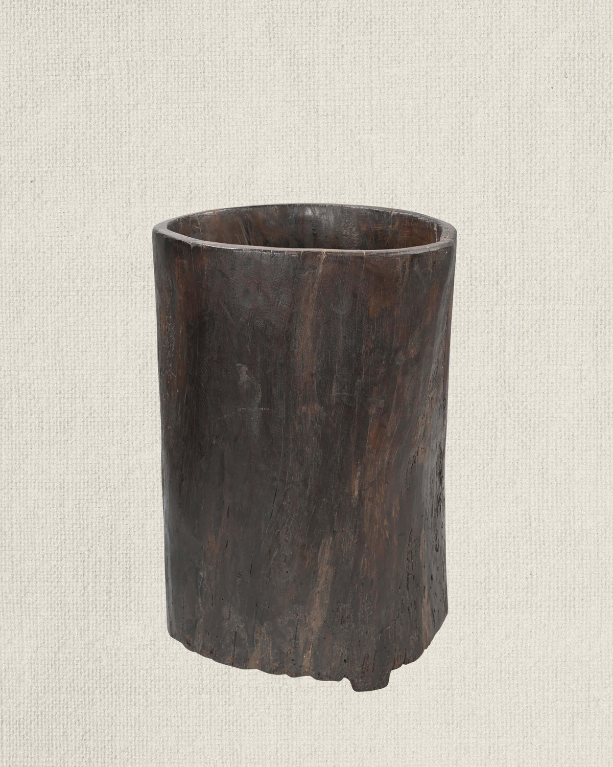 Antique Naga Wood Planter 21"
