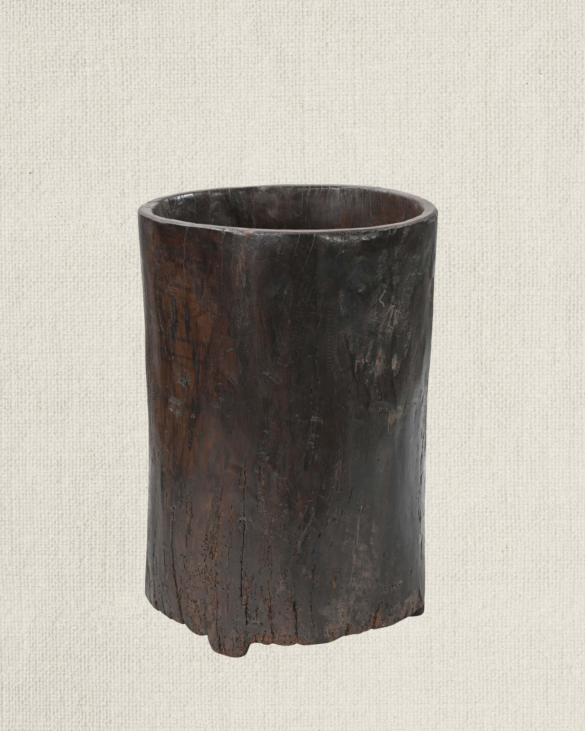 Antique Naga Wood Planter 21"