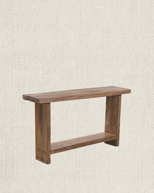 Rustic Wood Console Table