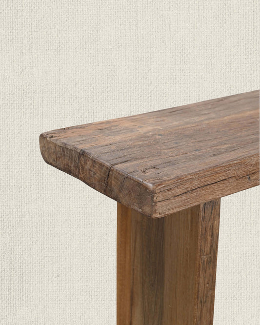 Rustic Wood Console Table