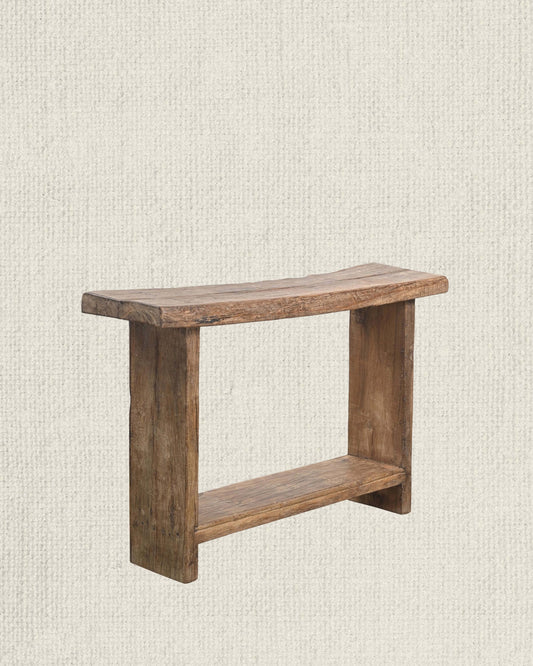 Rustic Wood Console Table