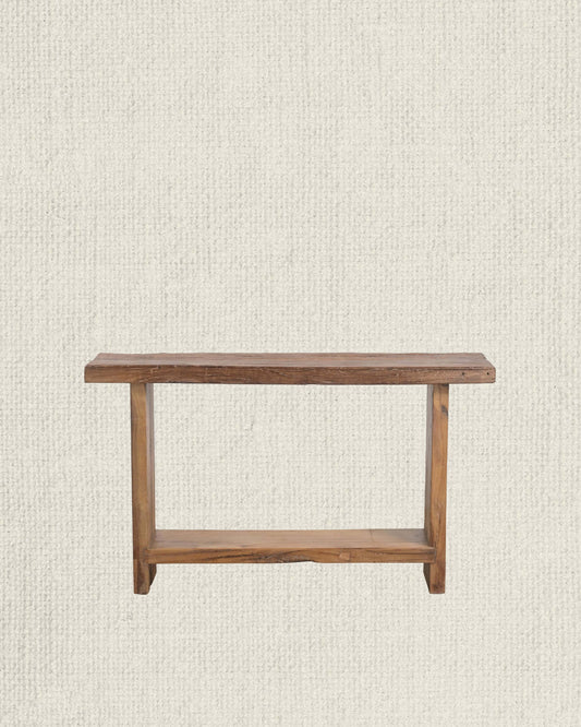 Rustic Wood Console Table
