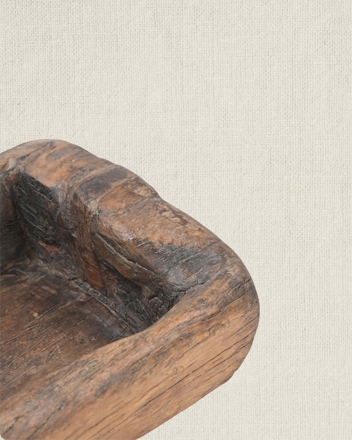 Vintage Teak Fruit Bowl
