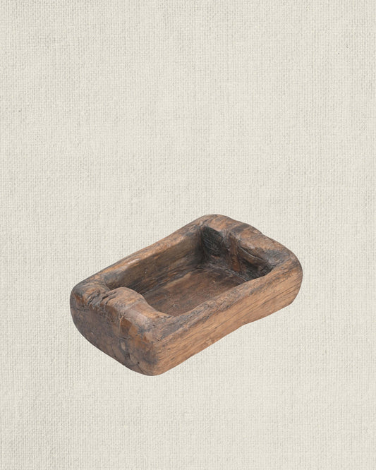 Vintage Teak Fruit Bowl