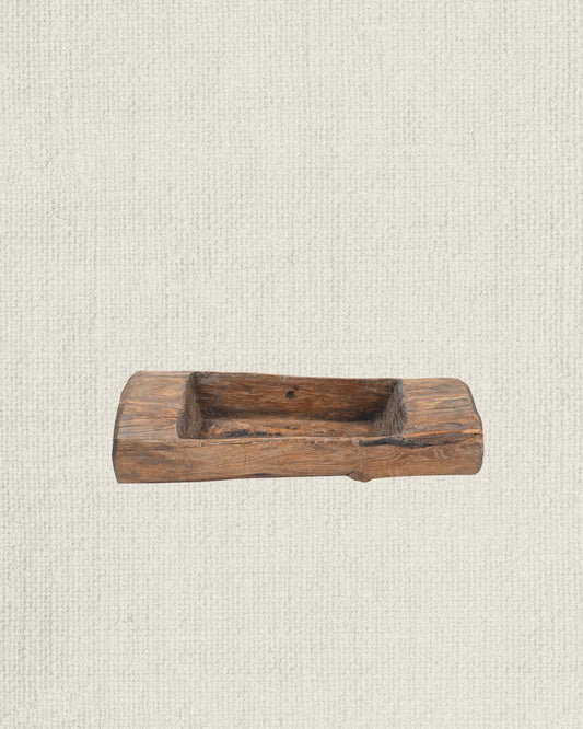 Long Wood Rustic Tray