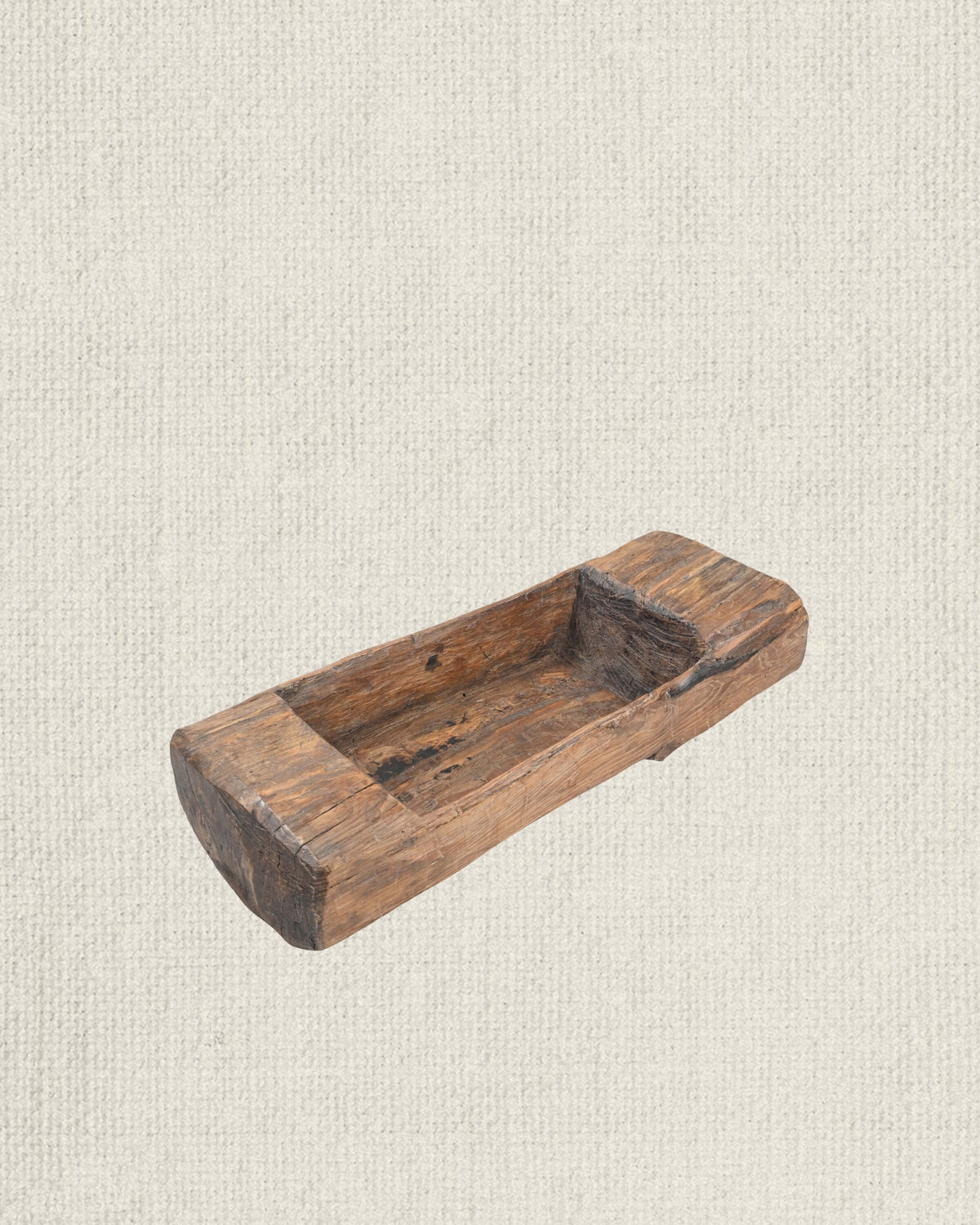 Long Wood Rustic Tray