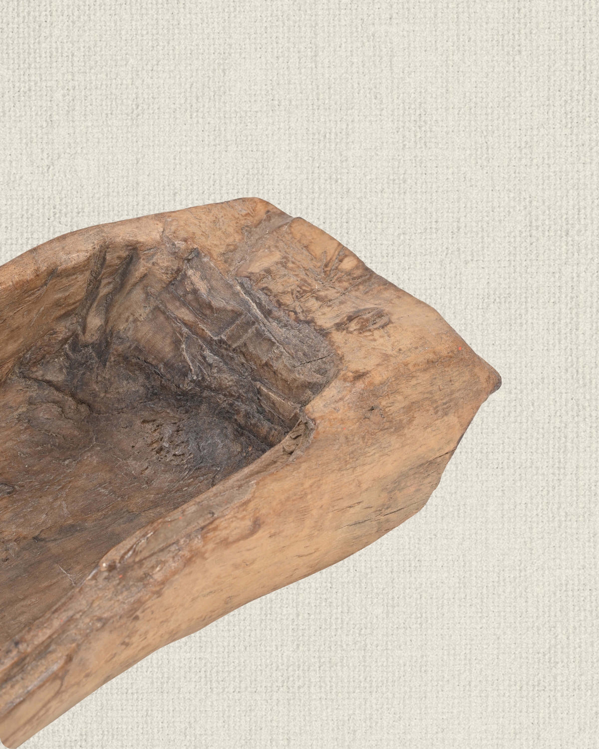 Primitive Teak Wood Tray
