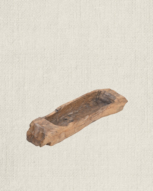 Primitive Teak Wood Tray
