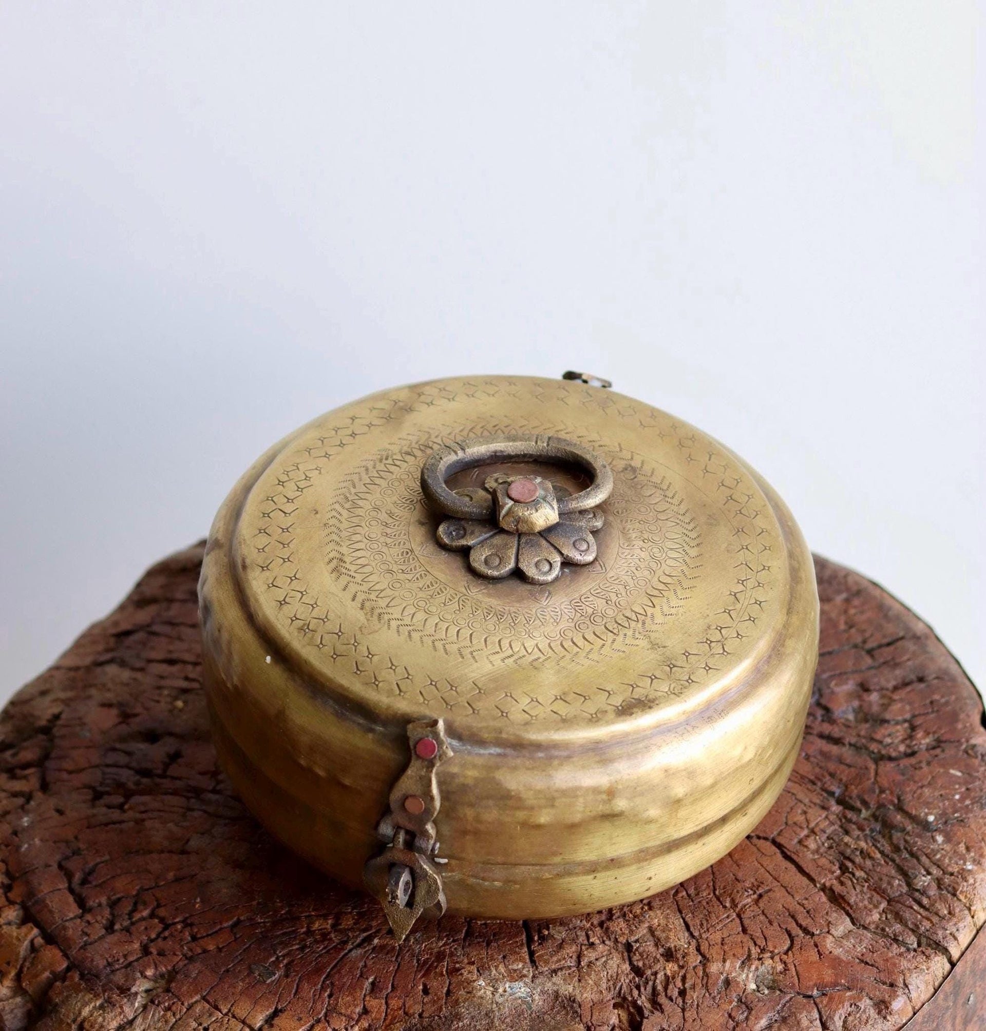 Vintage Brass Box