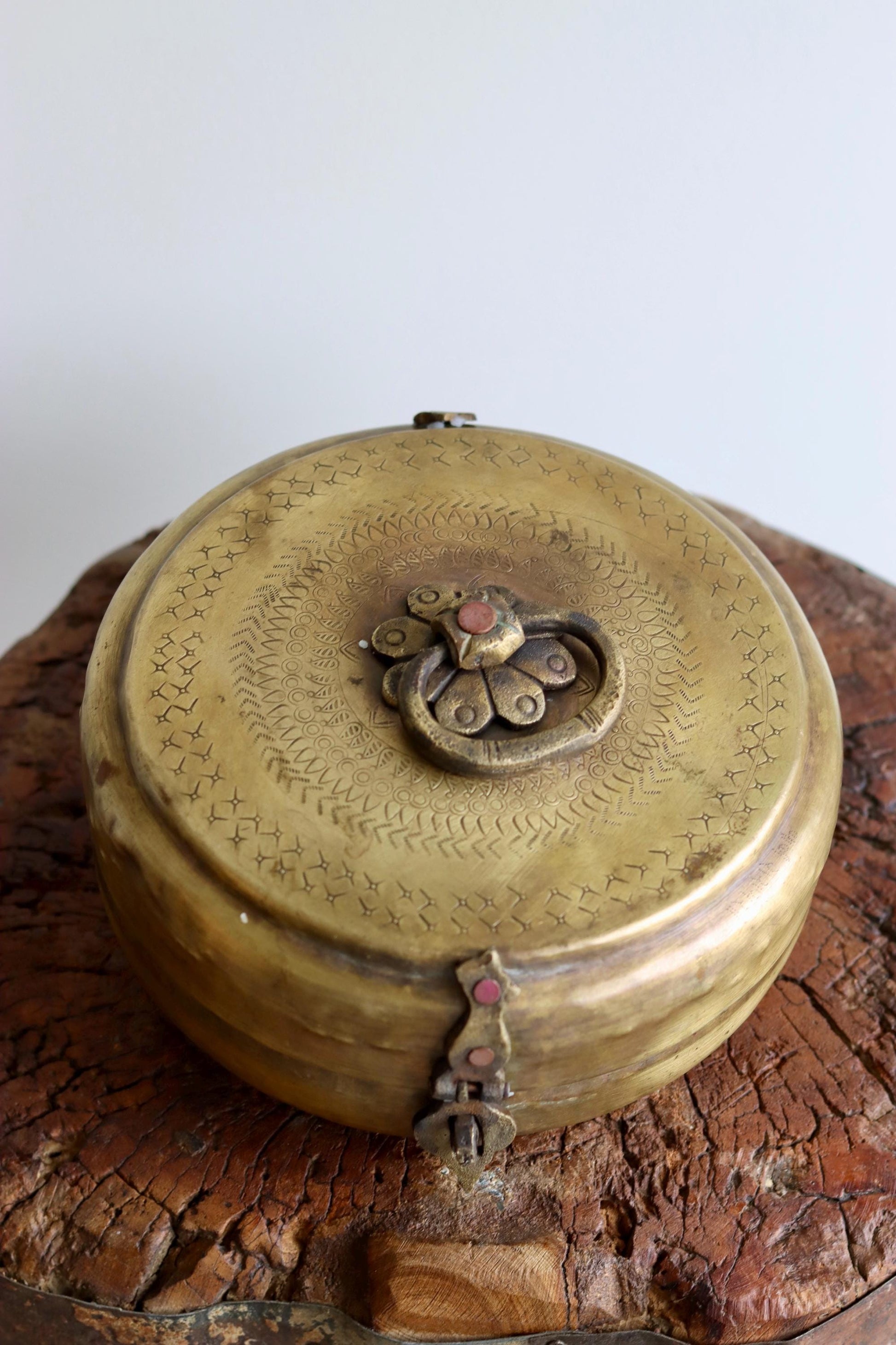 Vintage Brass Box