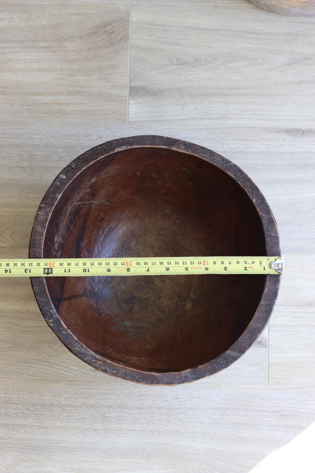 Vintage Naga Primitive Wooden Bowl
