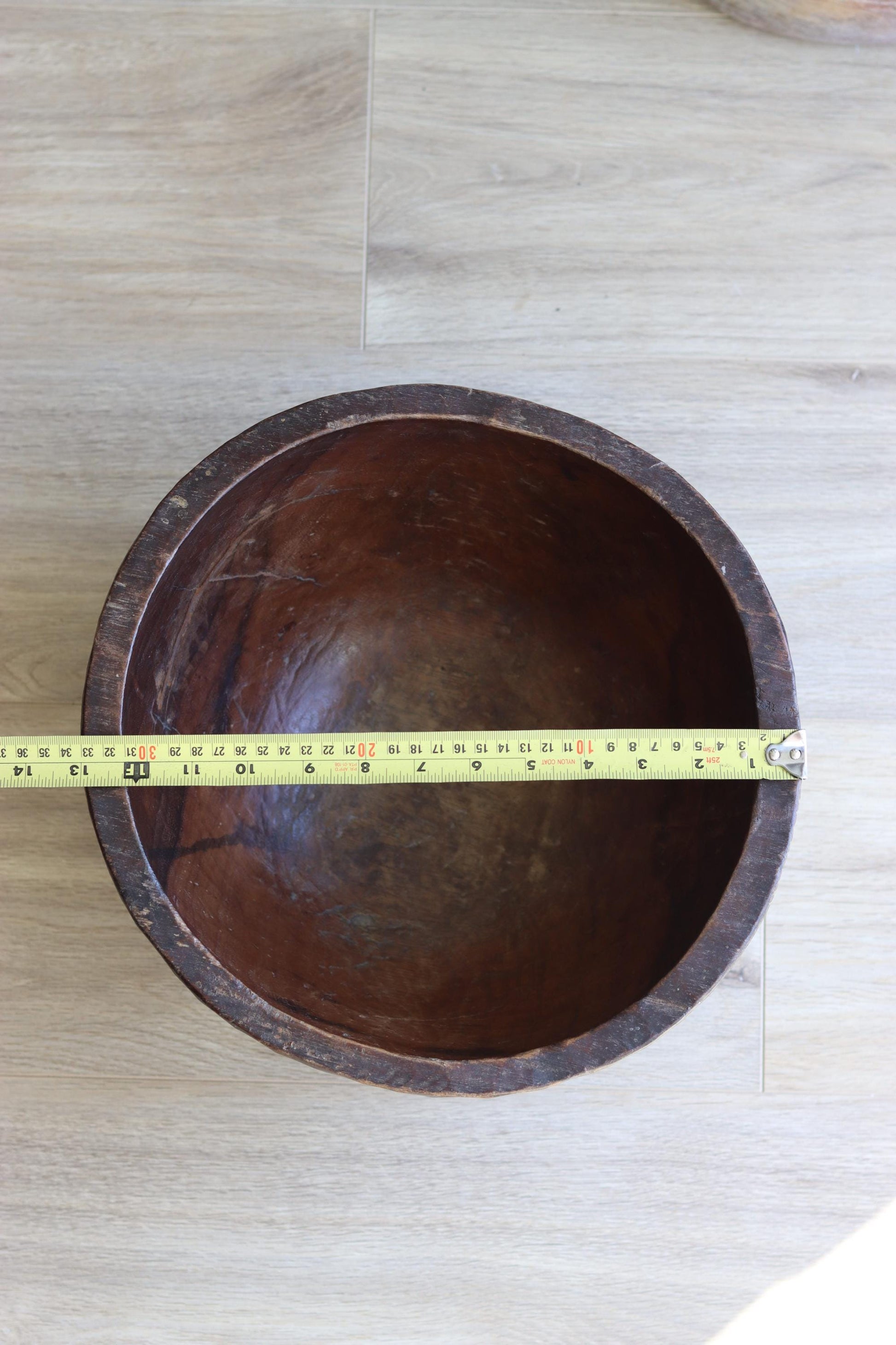 Vintage Naga Primitive Wooden Bowl