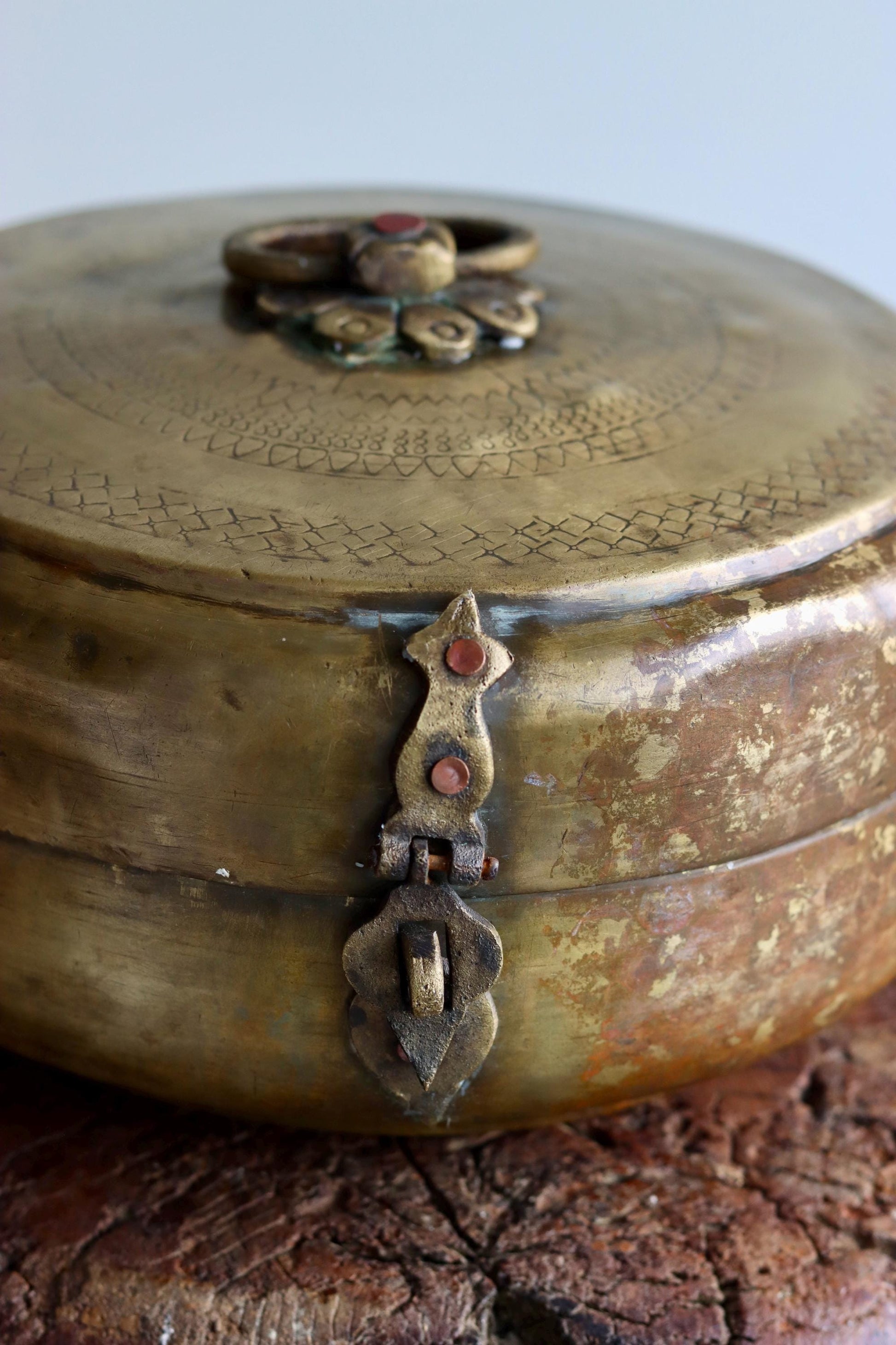 Vintage Brass Box