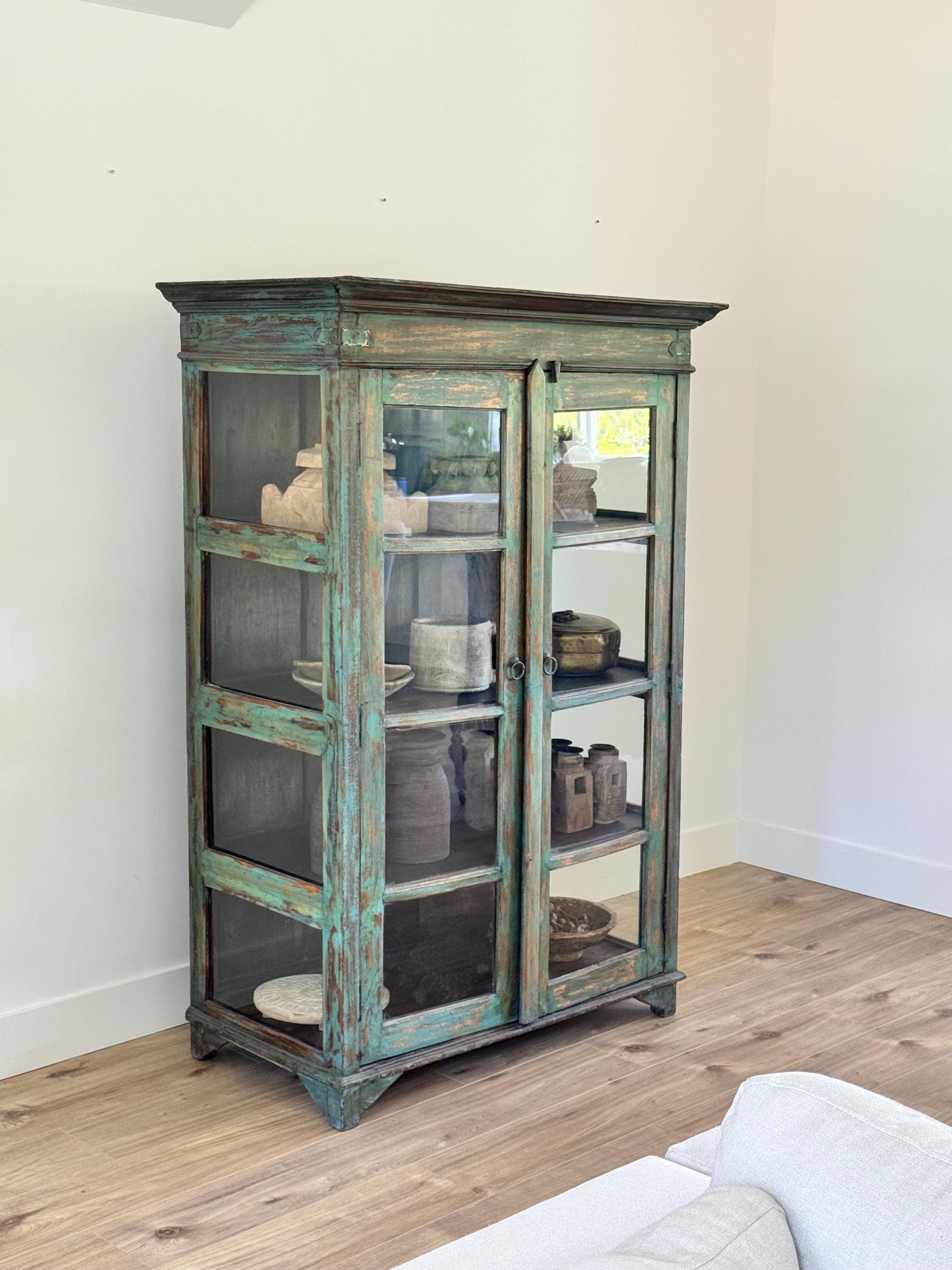 Vintage Oak Wood Cabinet