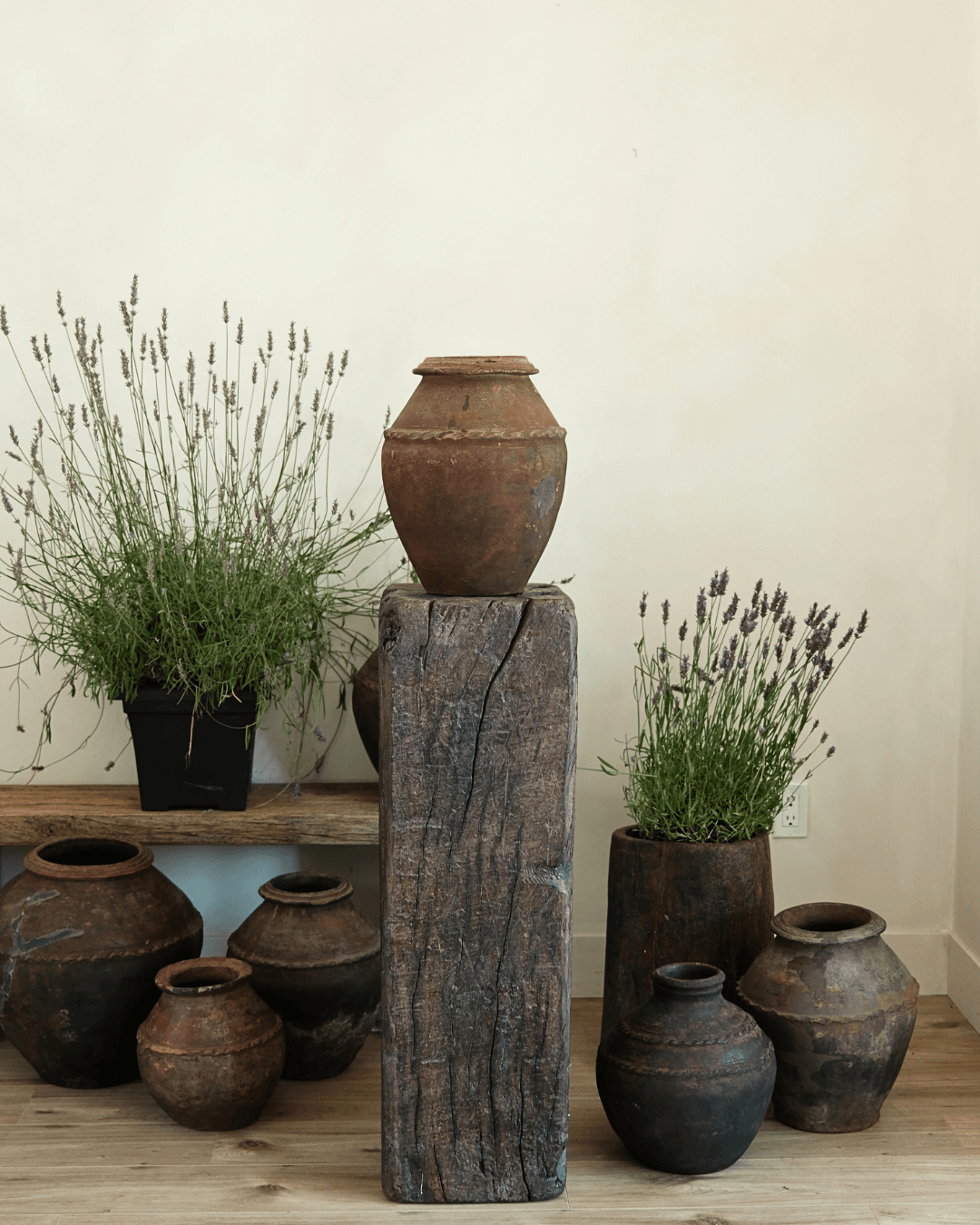 Hand Built Clay Vessel