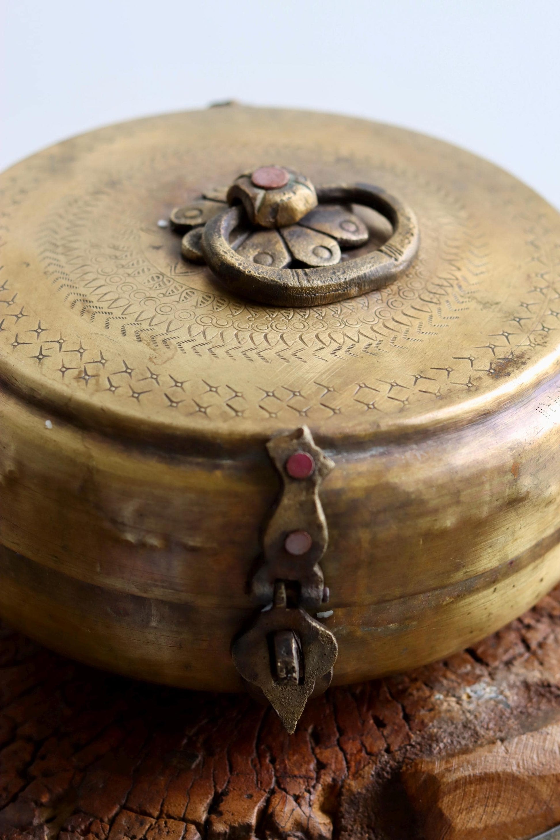 Vintage Brass Box