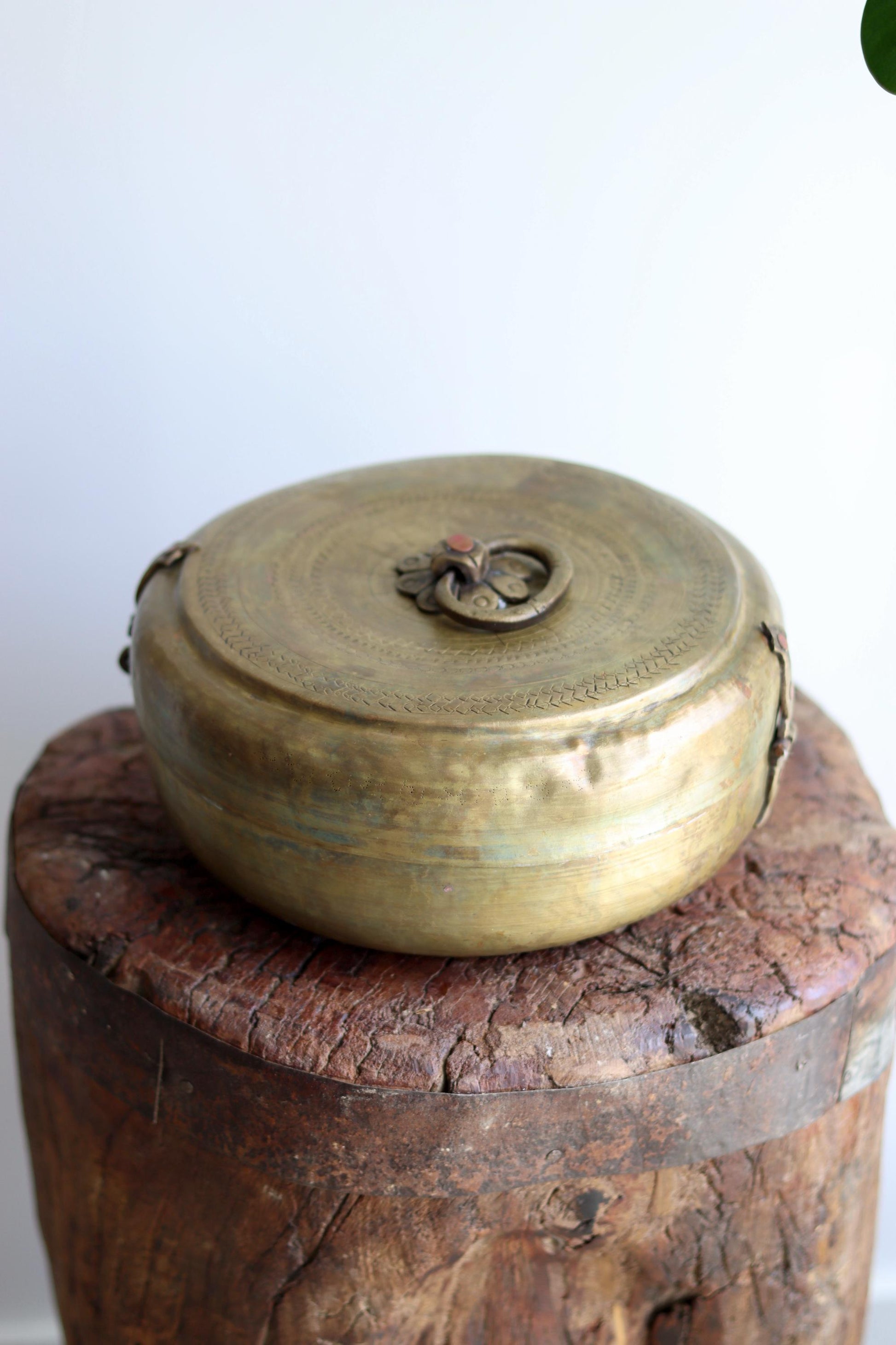 Vintage Brass Box