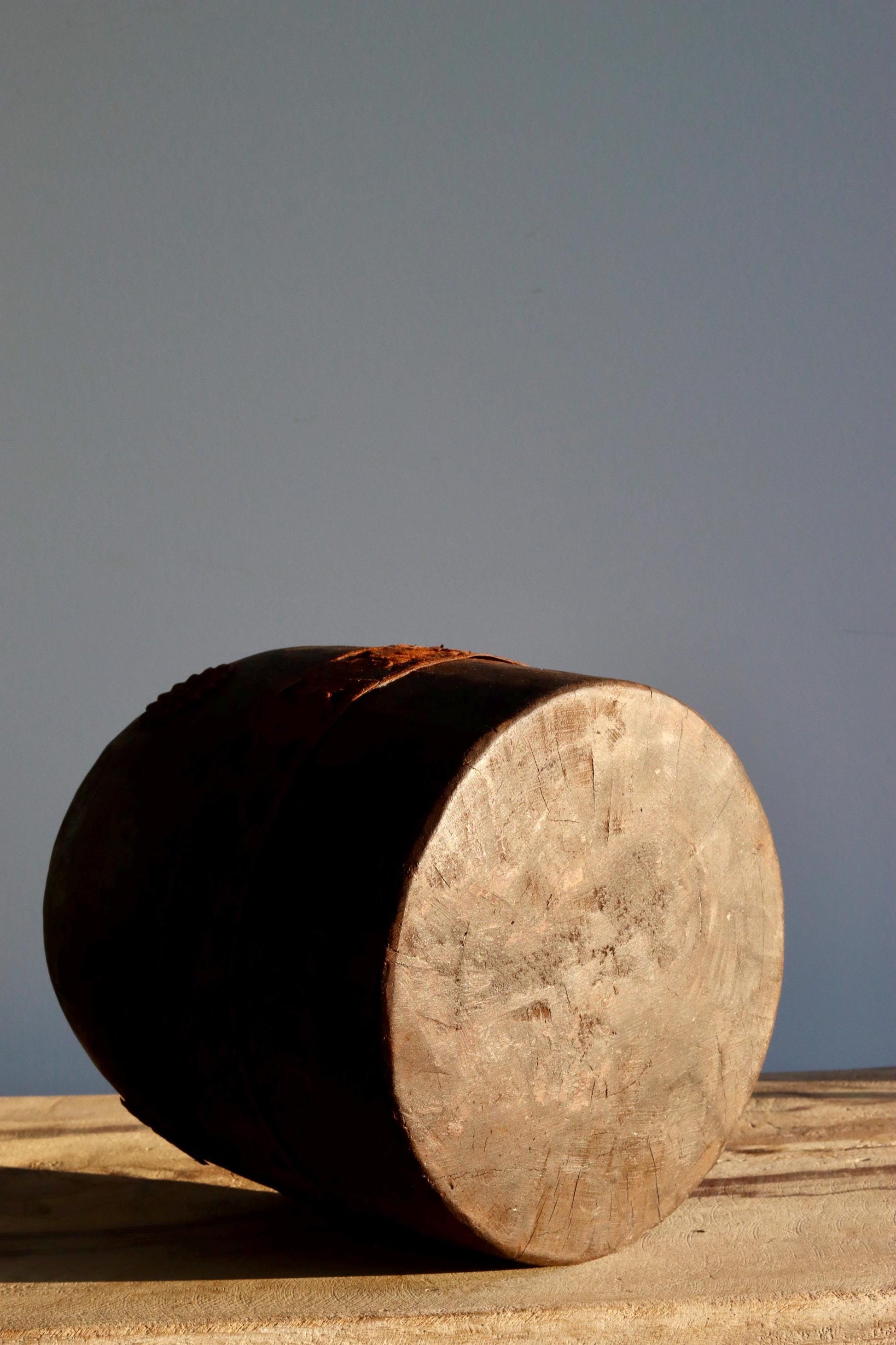 Vintage Wooden Maana Pot