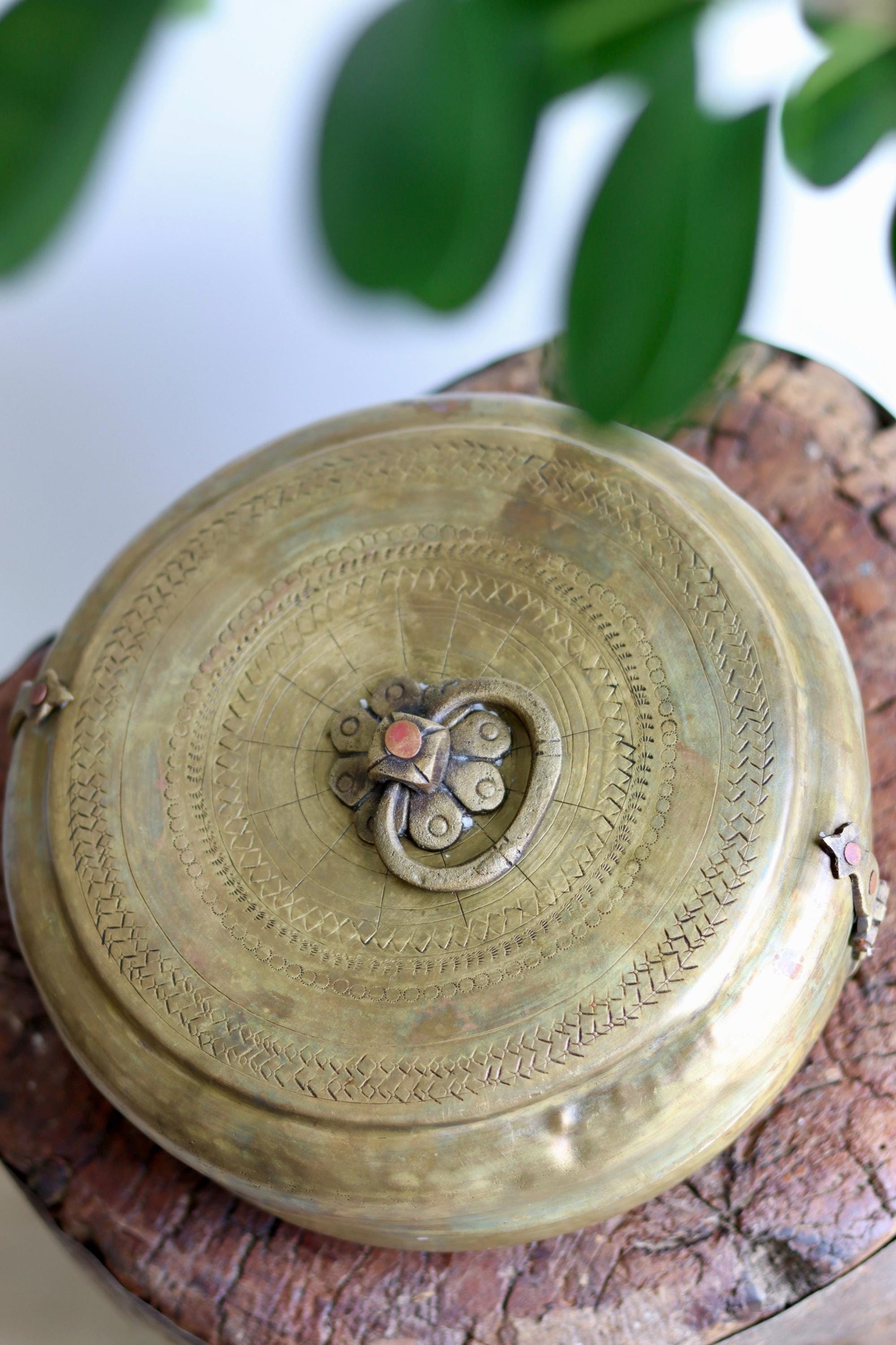 Vintage Brass Box