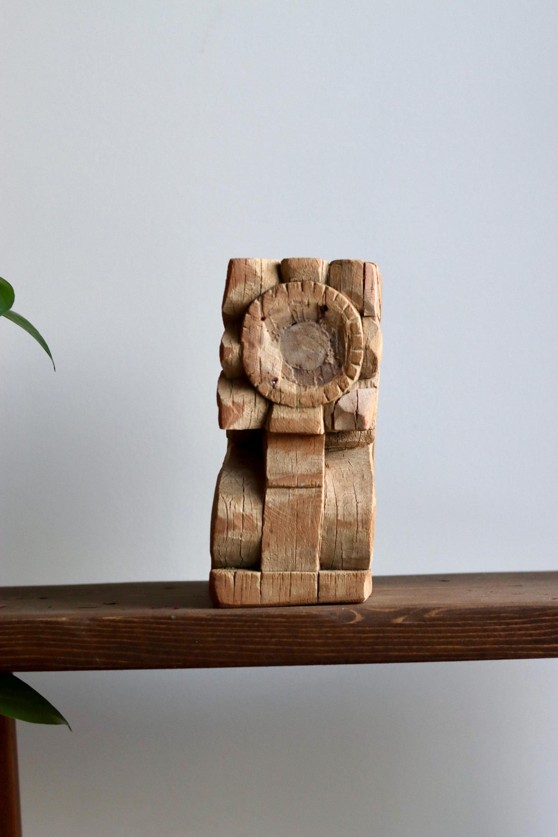 Vintage Wooden Bookends